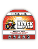 Strong As An Ox Trade Size Black Duct Tape from MOGO Your One Stop Shop for Taxi Products