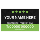Custom Rectangle Taxi Door Sign Design 10 - MOGO