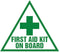 Vehicle Safety First Aid interior signage - Taxi and Private Hire Products From MOGO
