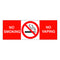 No Smoking Or Vaping Internal Taxi Signage - Taxi and Private hire Products From MOGO